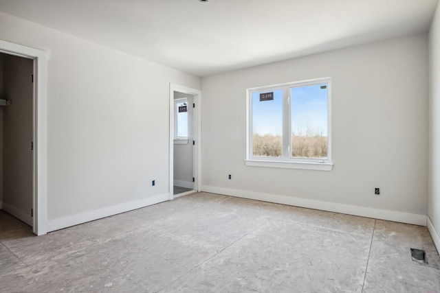 45070 Twin River Dr, Macomb, MI 48044 - unfurnished bedroom with baseboards