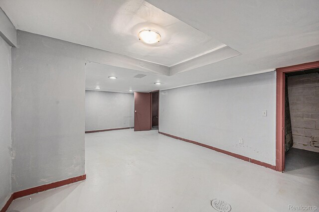 259 Navajo Ave, Pontiac, MI 48341 - finished basement with baseboards and recessed lighting