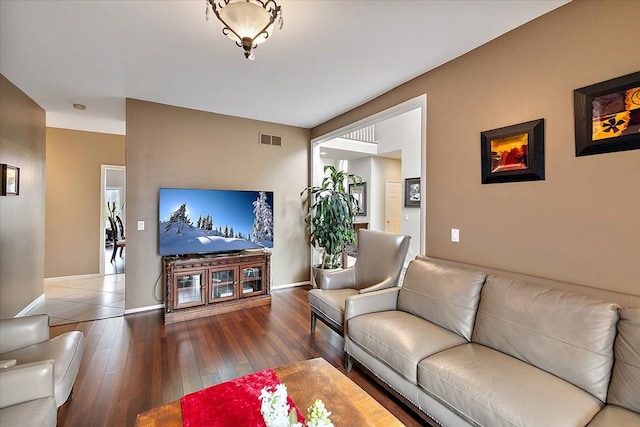 58 Ingram Dr, Troy, MI 48098 - living area with hardwood / wood-style flooring and baseboards