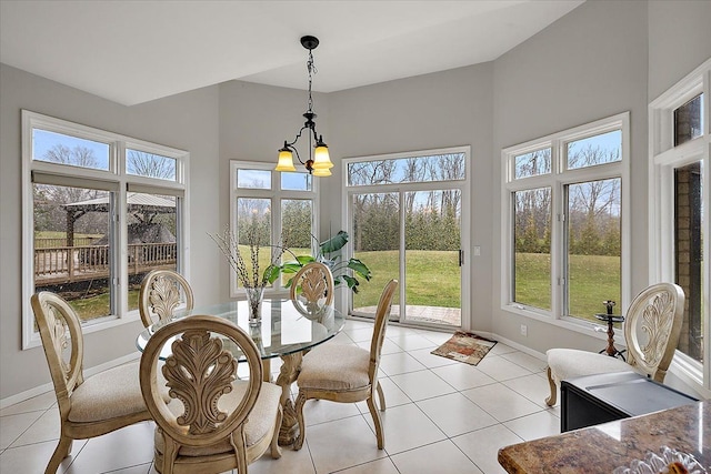 58 Ingram Dr, Troy, MI 48098 - sunroom / solarium with a chandelier and plenty of natural light
