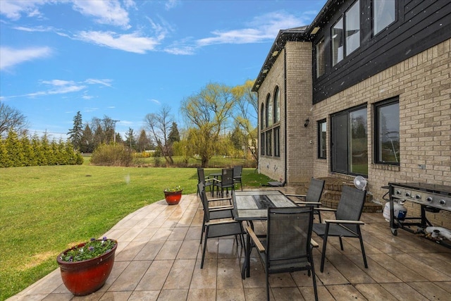 58 Ingram Dr, Troy, MI 48098 - view of patio / terrace featuring outdoor dining area