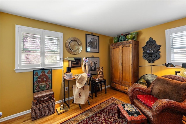 1301 Fairway Dr, Birmingham, MI 48009 - home office with wood finished floors and baseboards