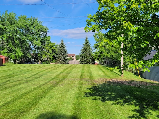 view of yard