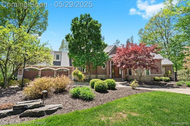 4563 Haverhill, Commerce Twp, MI 48382 - view of property hidden behind natural elements with a front yard