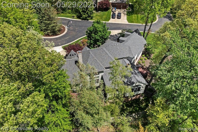 4563 Haverhill, Commerce Twp, MI 48382 - aerial view of property and surrounding area