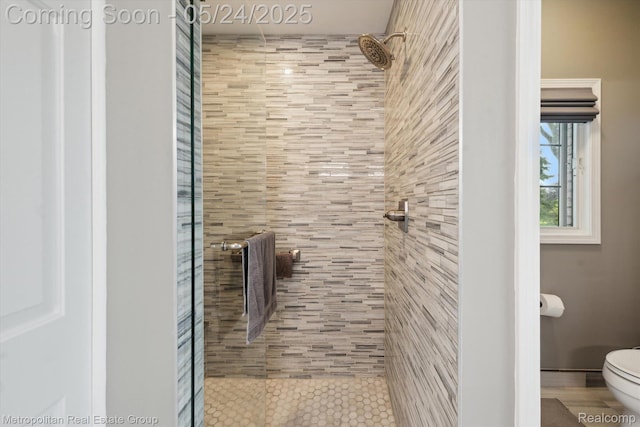 921 Gleneagles, Highland, MI 48357 - bathroom with toilet and a stall shower