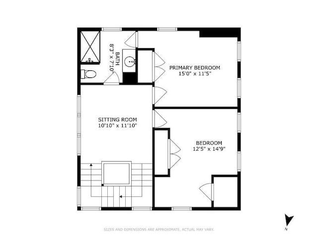 9366 E Locke Rd, Union Pier, MI 49129 - room layout