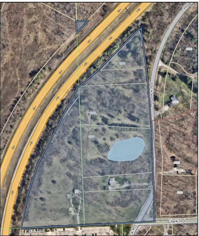 1930 Hogback Rd, Ann Arbor, MI 48105 - map of property location