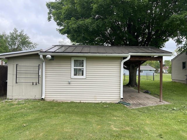 852 Maynard Ave, Jackson, MI 49202 - view of outbuilding
