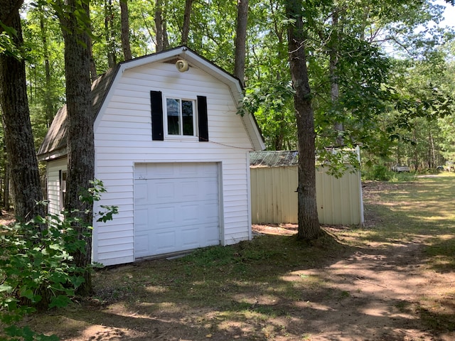 1483 W Bear Lake Rd NE, Kalkaska, MI 49646 - view of garage