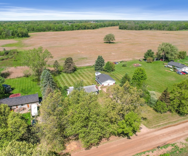 11589 Owosso Rd, Fowlerville, MI 48836 - overview of rural landscape