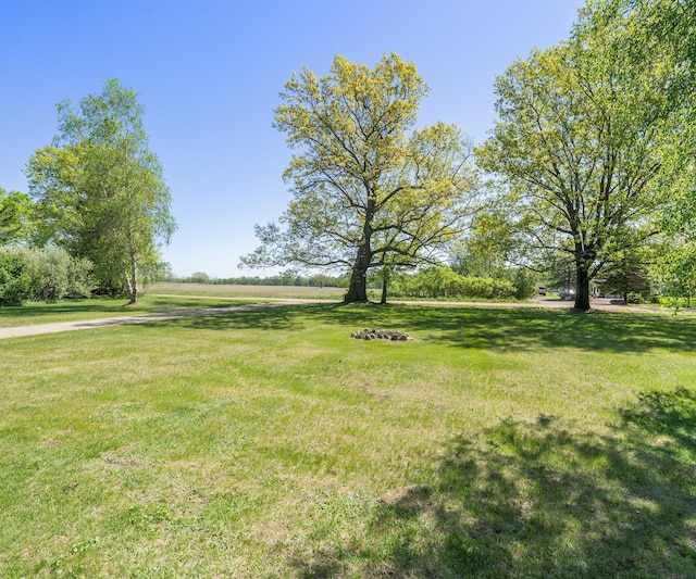 11589 Owosso Rd, Fowlerville, MI 48836 - view of grassy yard