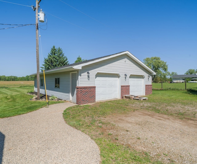 11589 Owosso Rd, Fowlerville, MI 48836 - view of detached garage