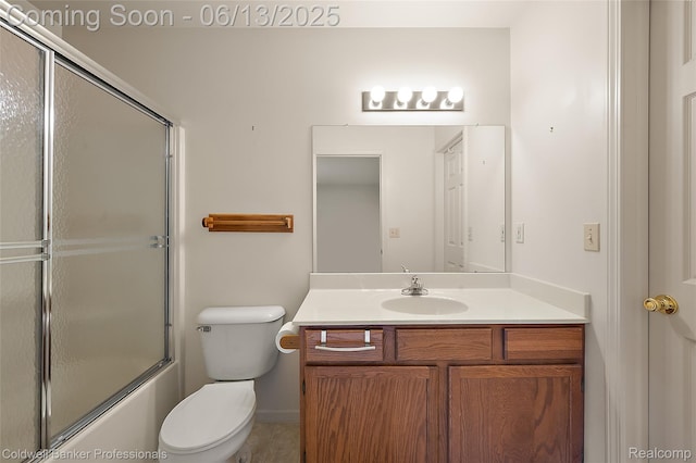 634 Eastway Cir Unit # 20, Lapeer, MI 48446 - bathroom featuring vanity and shower / bath combination with glass door