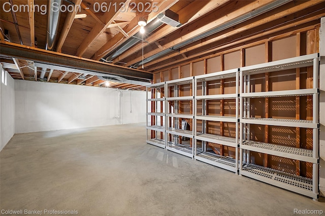 634 Eastway Cir Unit # 20, Lapeer, MI 48446 - view of unfinished below grade area