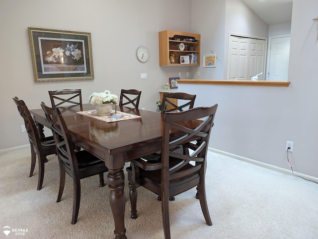 9419 Grandview Ct, Davison, MI 48423 - dining area featuring light carpet and baseboards