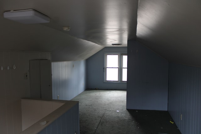 1093 Ford Blvd, Lincoln Park, MI 48146 - bonus room featuring carpet and lofted ceiling