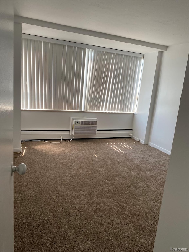 8900 E Jefferson Ave Unit 926, Detroit, MI 48214 - unfurnished room featuring carpet flooring and a wall unit AC