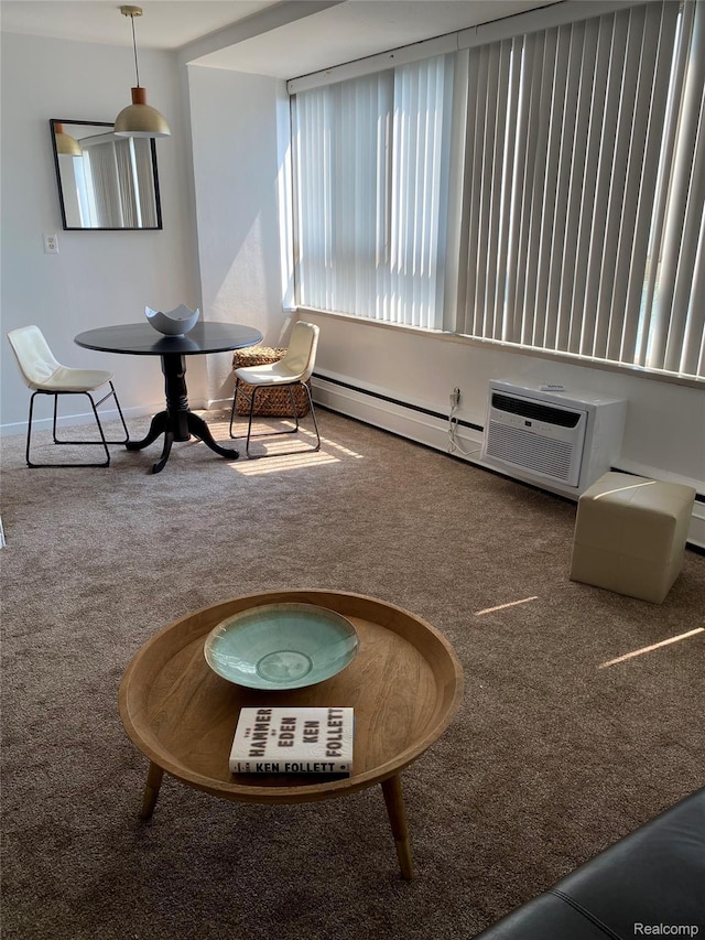 8900 E Jefferson Ave Unit 926, Detroit, MI 48214 - sitting room with carpet flooring and baseboards
