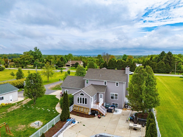 1600 Tuttle Rd, Mason, MI 48854 - view from above of property