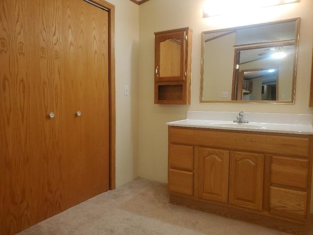 5232 E Broadway, Mount Pleasant, MI 48858 - bathroom with vanity