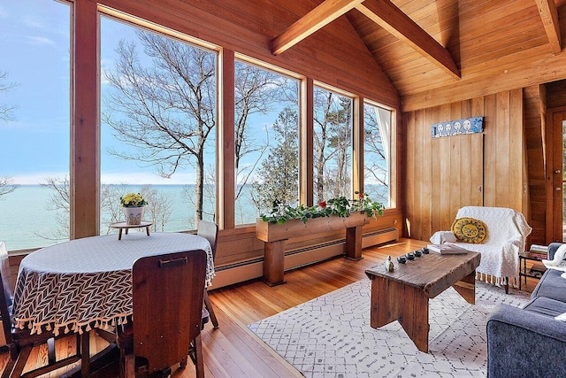 8282 W Harrison Rd, Mears, MI 49436 - view of sunroom / solarium