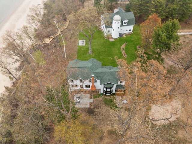8282 W Harrison Rd, Mears, MI 49436 - aerial overview of property's location