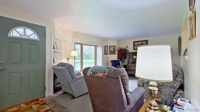 4200 Chapman Rd, Stockbridge, MI 49285 - living room with plenty of natural light and wood finished floors