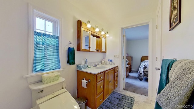 4200 Chapman Rd, Stockbridge, MI 49285 - ensuite bathroom with vanity and toilet