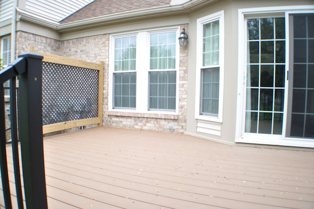 4439 Hunters Cir W, Canton, MI 48188 - view of wooden deck