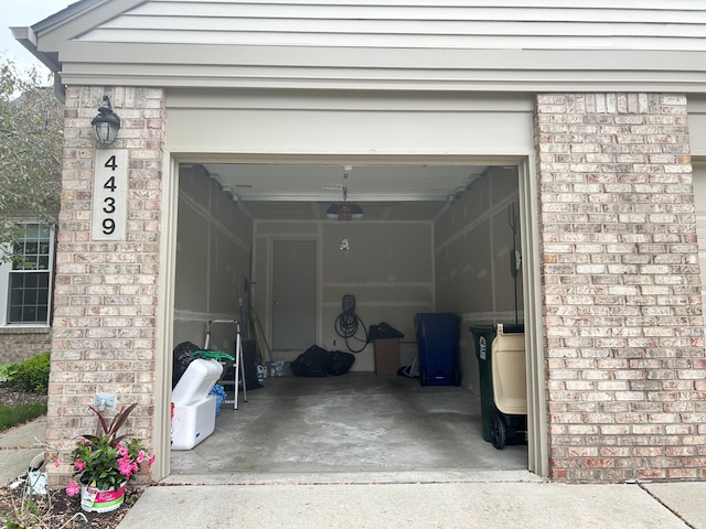 4439 Hunters Cir W, Canton, MI 48188 - garage with driveway