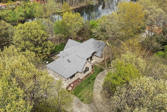 9997 Applegate Ln, Brighton, MI 48114 - view from above of property featuring a nearby body of water