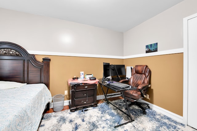38342 Sleigh Dr, Sterling Heights, MI 48310 - bedroom featuring baseboards and an office area