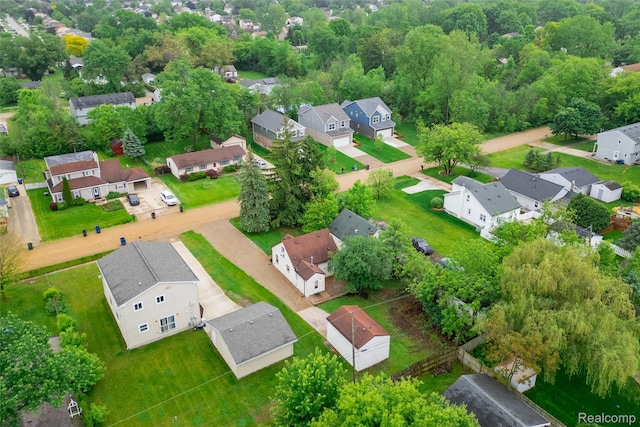 1953 Elmhurst St, Canton, MI 48187 - aerial perspective of suburban area