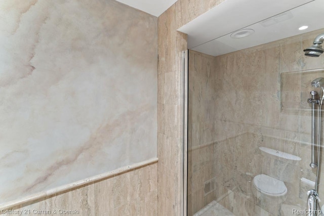 26155 Timber Trl, Dearborn Heights, MI 48127 - full bath with a shower stall and toilet