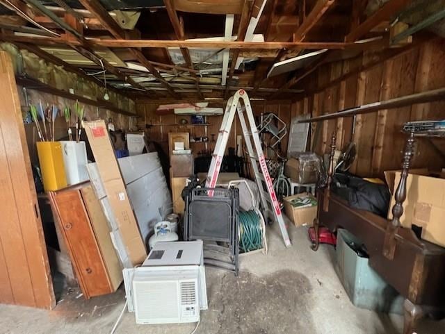 205 Evans St, East Tawas, MI 48730 - storage featuring a garage