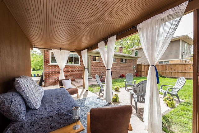 2441 Nottingham Rd, Ann Arbor, MI 48104 - view of patio