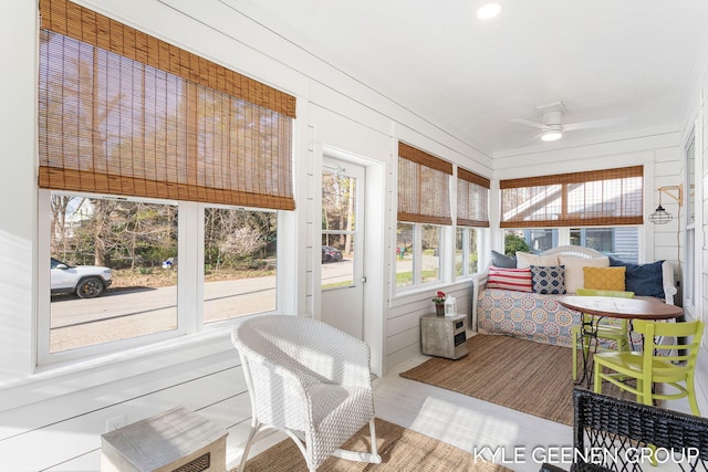 2245 Auburn Ave, Holland, MI 49424 - sunroom / solarium with a ceiling fan
