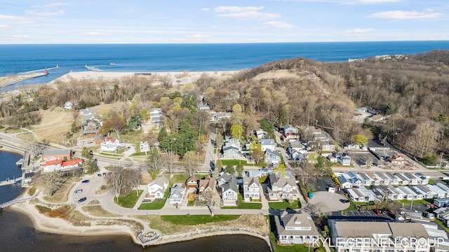 2245 Auburn Ave, Holland, MI 49424 - aerial overview of property's location featuring a nearby body of water and nearby suburban area