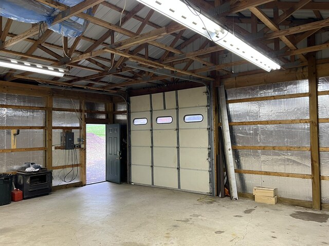 8711 M-37, Irons, MI 49644 - view of garage