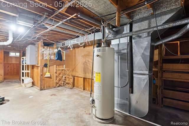 6605 Northview Dr, Clarkston, MI 48346 - below grade area with gas water heater and heating unit
