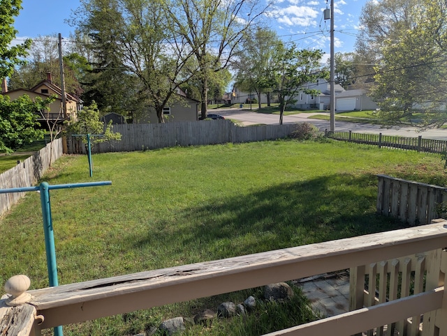 602 Fourth St, Ludington, MI 49431 - view of yard with a residential view