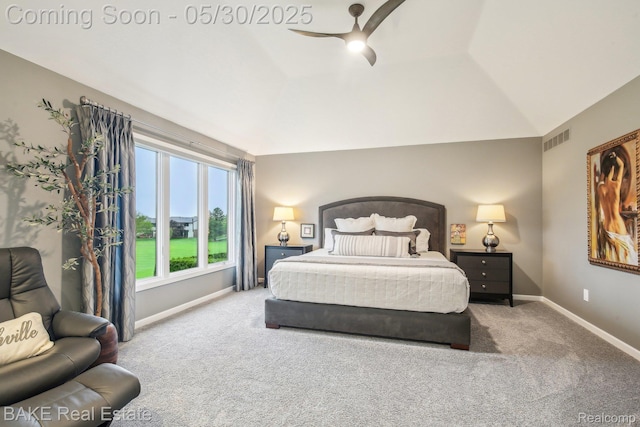 966 Mcdonald Dr, Northville, MI 48167 - bedroom featuring carpet floors, baseboards, and ceiling fan