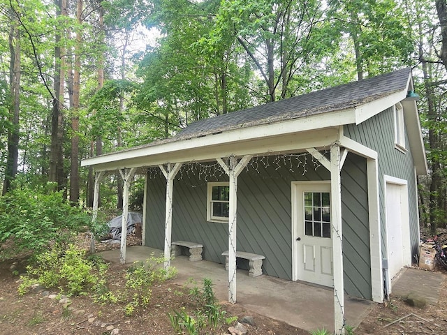3775 N Hemlock Rd, Hemlock, MI 48626 - view of outdoor structure