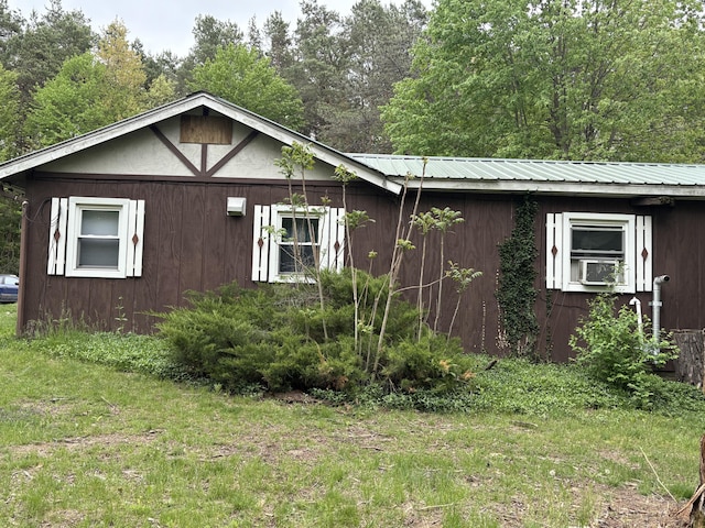8000 Derry Rd, Vestaburg, MI 48891 - view of front of home with metal roof
