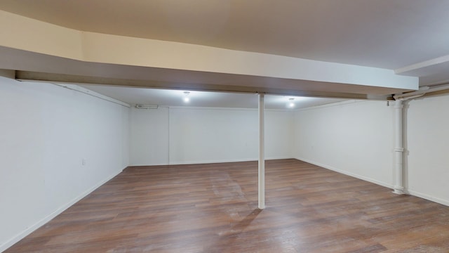 26817 Newport Ave, Warren, MI 48089 - finished below grade area featuring wood finished floors and baseboards