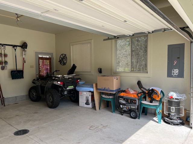 11055 Kopko Trl, Roscommon, MI 48653 - garage with electric panel