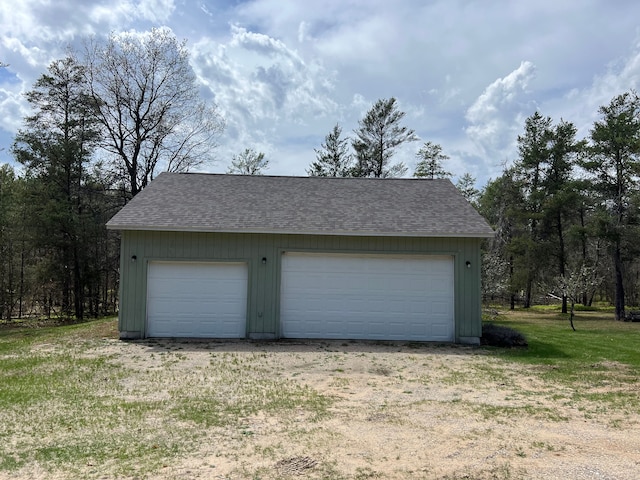 11055 Kopko Trl, Roscommon, MI 48653 - view of detached garage