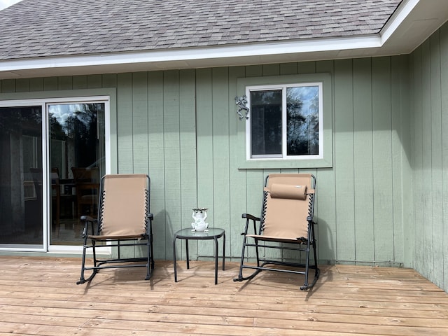 11055 Kopko Trl, Roscommon, MI 48653 - view of wooden deck