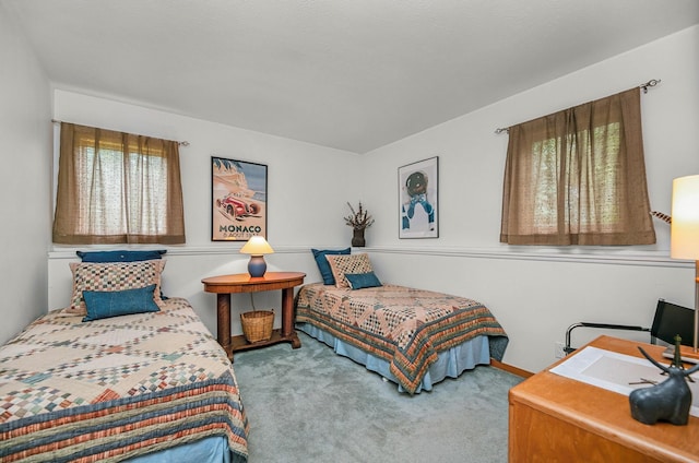 838 Able Rd, Buchanan, MI 49107 - bedroom with carpet floors and an office area